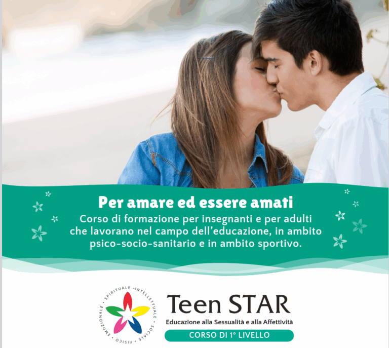 Corso Teen STAR a Lugano dal 6 al 9 novembre 2025