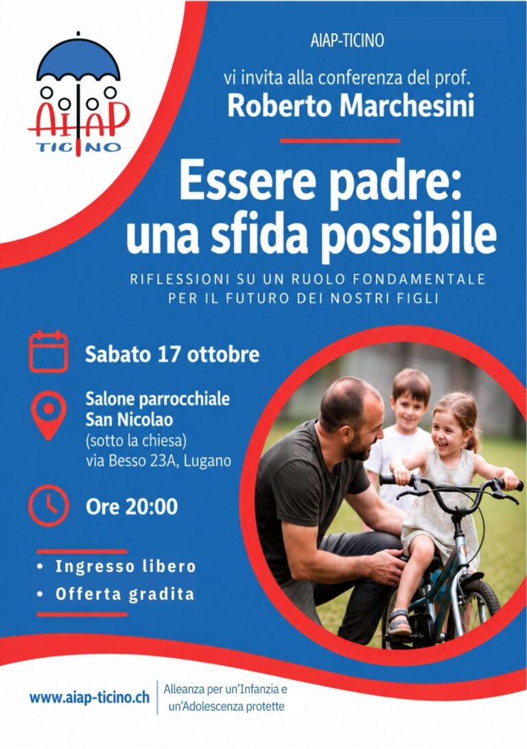 Conferenza di Roberto Marchesini destinata a tutti i genitori cui stanno a cuore i loro figli