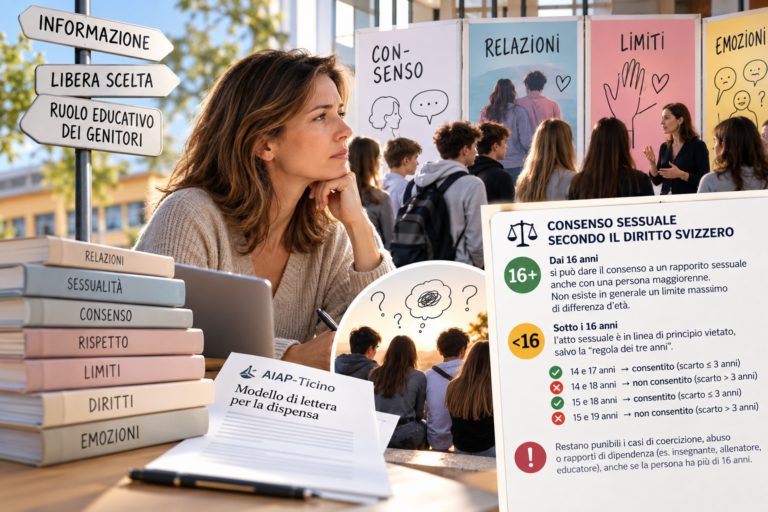 Love Limits a scuola: i genitori hanno il diritto di sapere e di scegliere